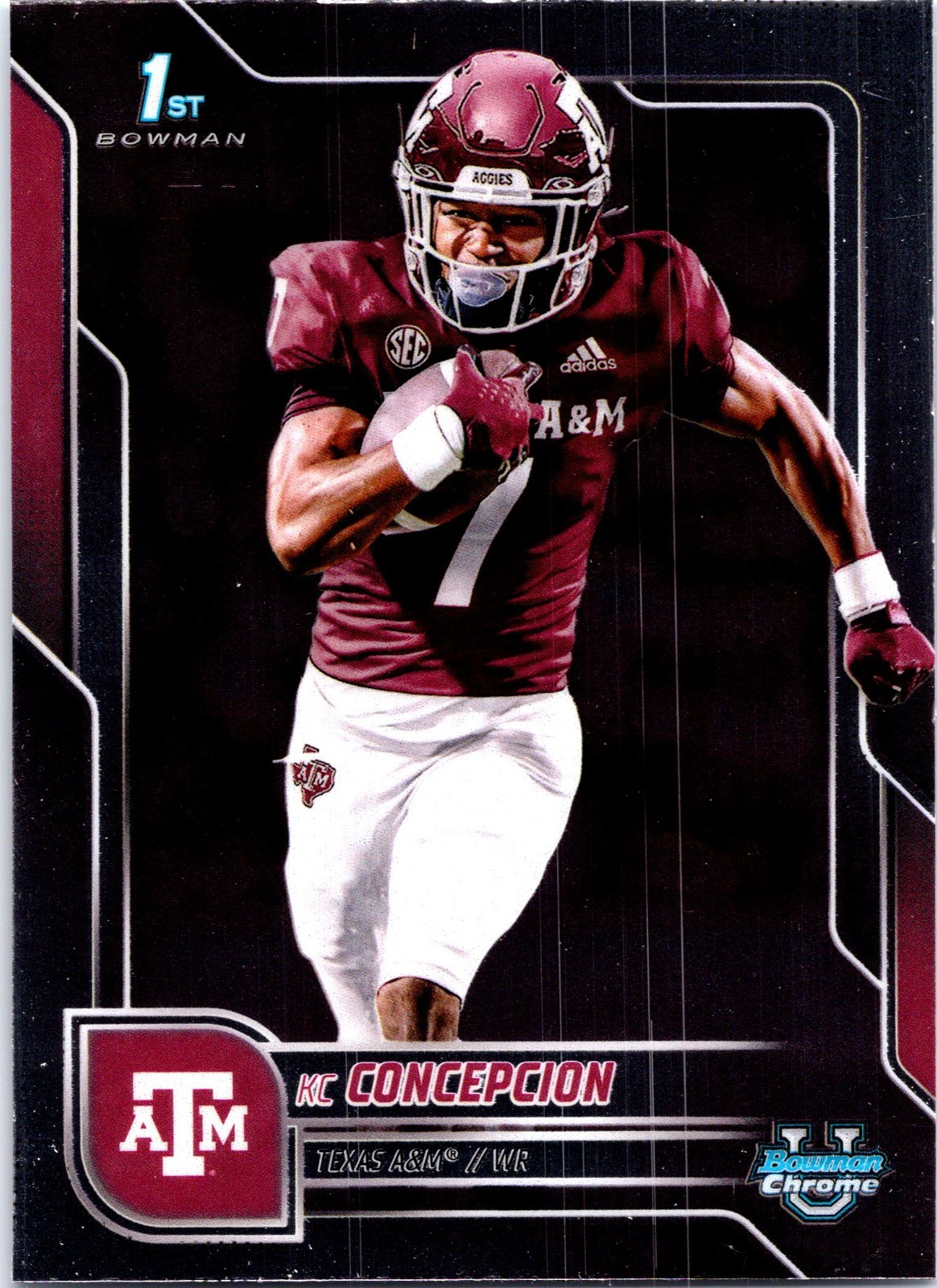 2025 Bowman University Chrome - KC Concepcion #91