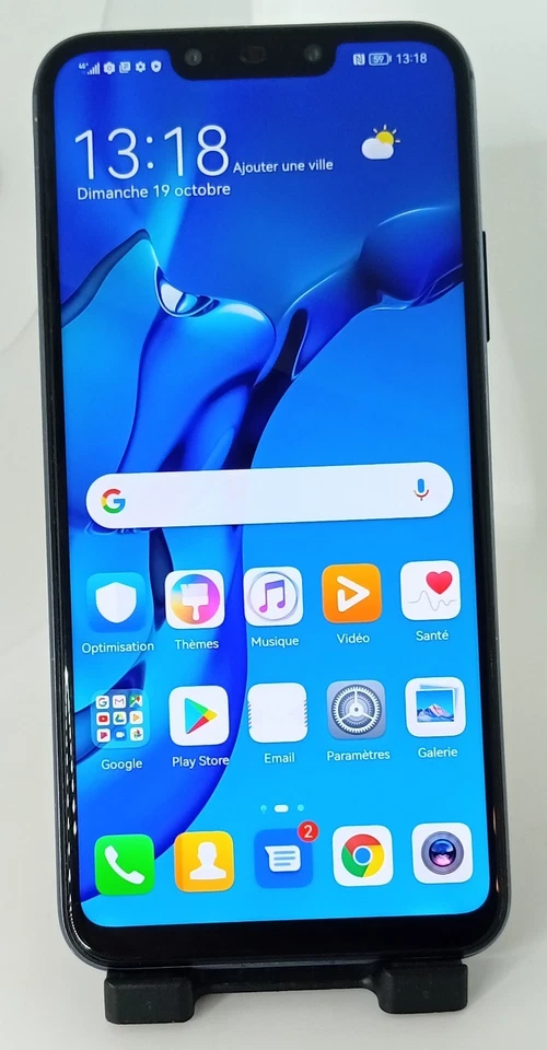 HUAWEI MATE 20 LITE 64GB DUAL SIM TOUCHE ON/OFF HORS SERVICE. - Photo 2/4