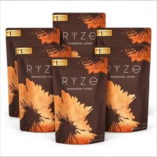 6 Pack Organic Ryze Mushroom Coffee 30 SERVINGS Instant Coffee New FREE SHIPPING
