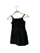 Abercrombie Kids Black Romper 7-8 Adjustable Straps Soft Stretch Lounge