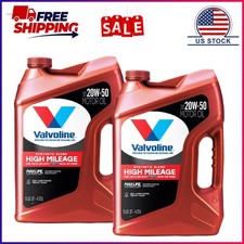 2 Pack Valvoline High Mileage Maxlife 20w-50 Synthetic Blend Motor Oil 5 Qt 2 Pack Valvoline High Mileage Maxlife 20w-50 Synthetic Blend Motor Oil 5 Qt