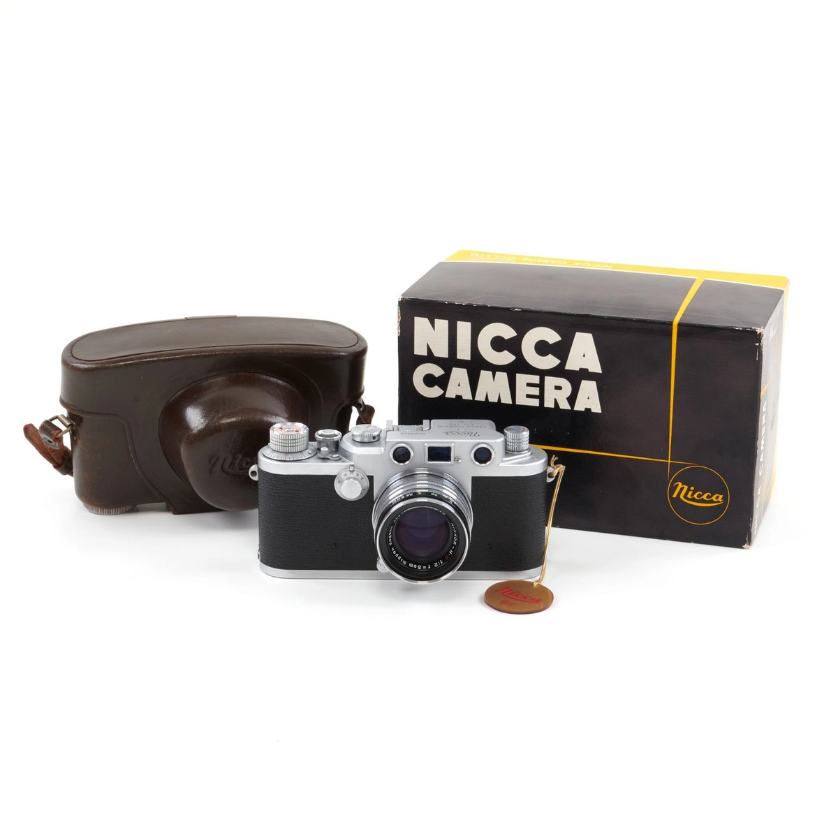 ◇264【希少】Nicca ニッカ 3-F + NIKKOR-H・C 1:2 f=5cm Nicca
