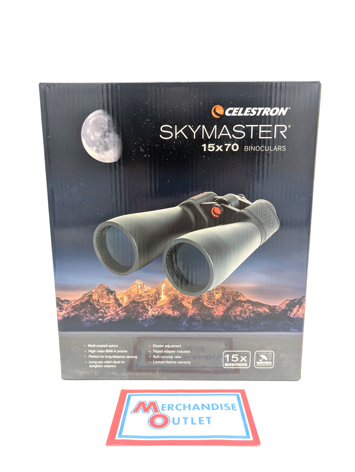 Celestron SkyMaster 15x70mm Binocular - Black