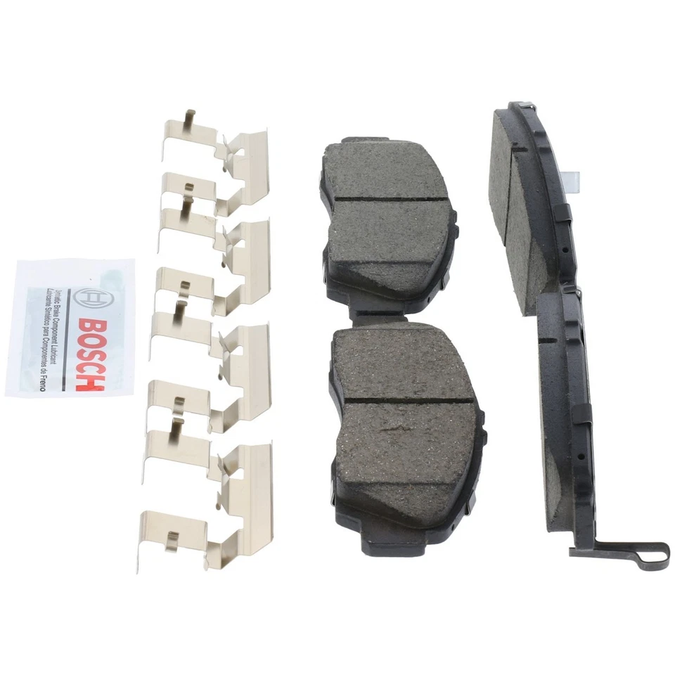 Conjunto de 2 rodas BC1506 Bosch conjunto de pastilhas de freio dianteiro sedã para Acura TSX Honda Accord - Imagem 3 de 4