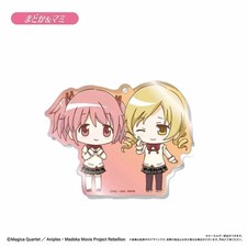 Puella Magi Madoka Magica Madoka and Mami Acrylic Key Chain
