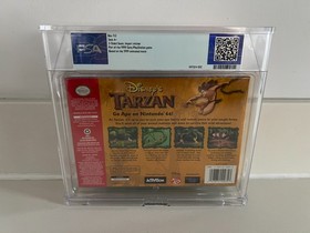 Disney's Tarzan (N64, Nintendo 64) PSA 9.6 A+ New Sealed Graded WATA CGC VGA 1st