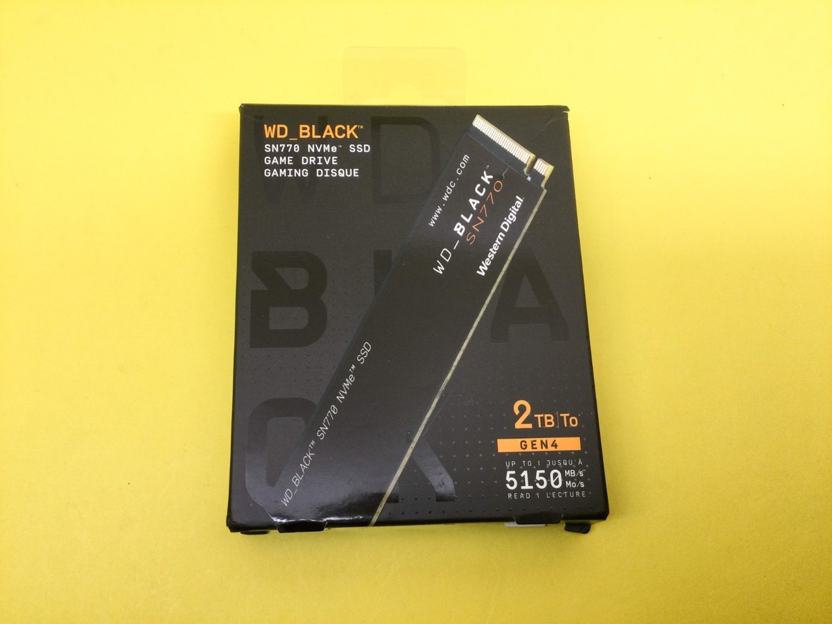 WD Black SN770 NVMe SSD 2TB