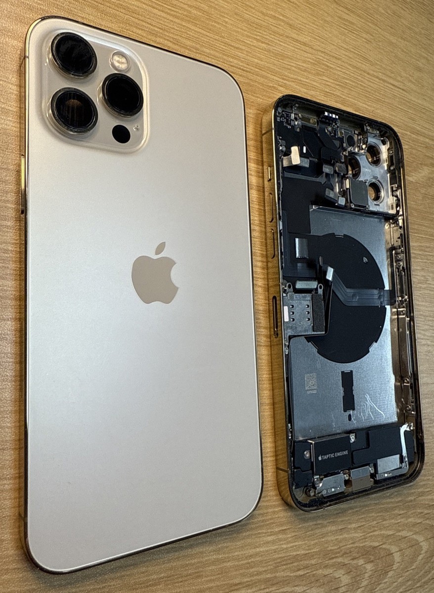 iPhone 12 Pro Max Gold Back Housing Replacement Original OEM Apple