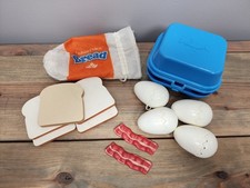 Vintage Fisher Price 1987 Fun with Food Eggs Bacon Bread