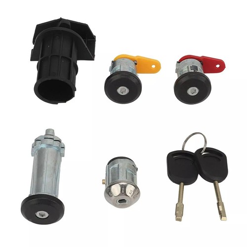 For Ford Vehicles Lock Set Cylinders Vehicle Lock Replacement ABS Material - Picture 3 of 5