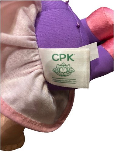 Cabbage Patch Bambini Deluxe Babble n Sing Giggling Toddler in Rosa Moda-Funziona - Foto 6 di 6