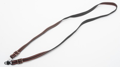 Kameragurt Tragegurt carrying strap schmal in Schwarz Rot black red universal 