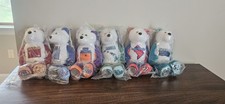 Limited Treasures State Quarter Bears 6pc Set Coin Bear