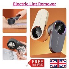 Electric Lint Remover Rechargeable Bobble Fabric Shaver For Clothes Clothing New