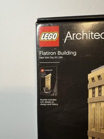 LEGO Architecture Flatiron Building New York 21023 OPEN BOX SEALED BAGS Complete