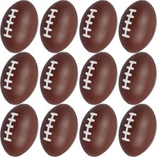 Mini Foam Footballs Set of 12 - Perfect for Kids' Parties  Sports Theme Fun