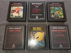 Atari 2600 6 Game Lot Working Air-Sea Battle Combat Demons to Diamonds