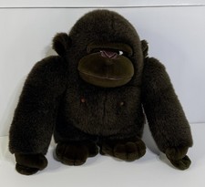 16" Tsuruya Doll Co Dakin Gorilla Plush Stuffed Animal Toy Brown Vintage 1988