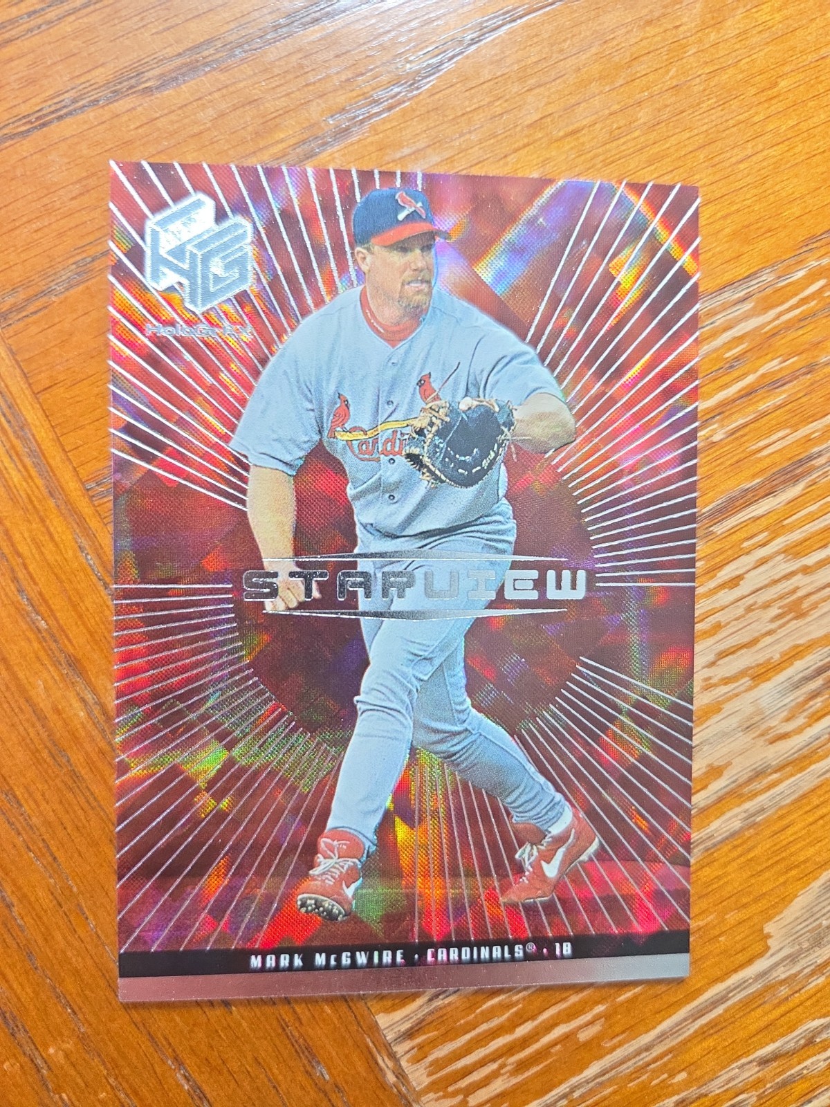 1999 Upper Deck HoloGrFX - Starview Mark McGwire #S1 - A