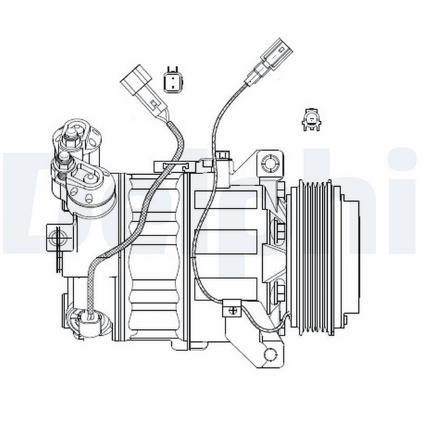Kompressor Klimaanlage FüR Ford Volvo Mondeo IV Stufenheck Turnier S-MAX-image