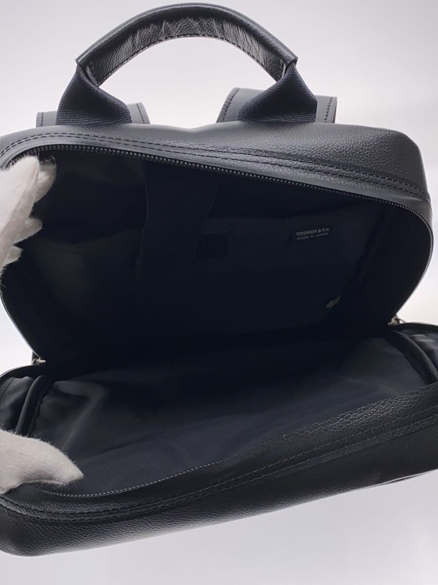 PORTER◆Backpack/Leather/BLK/Plain - image 6