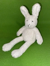 Pottery Barn Kids PBK White Terry Cloth Bunny Rabbit 11”