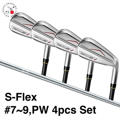 Maruman Golf Shuttle 4pcs Iron Set #7~9,PW S-Flex N.S.PRO 950GH Steel Shaft RH