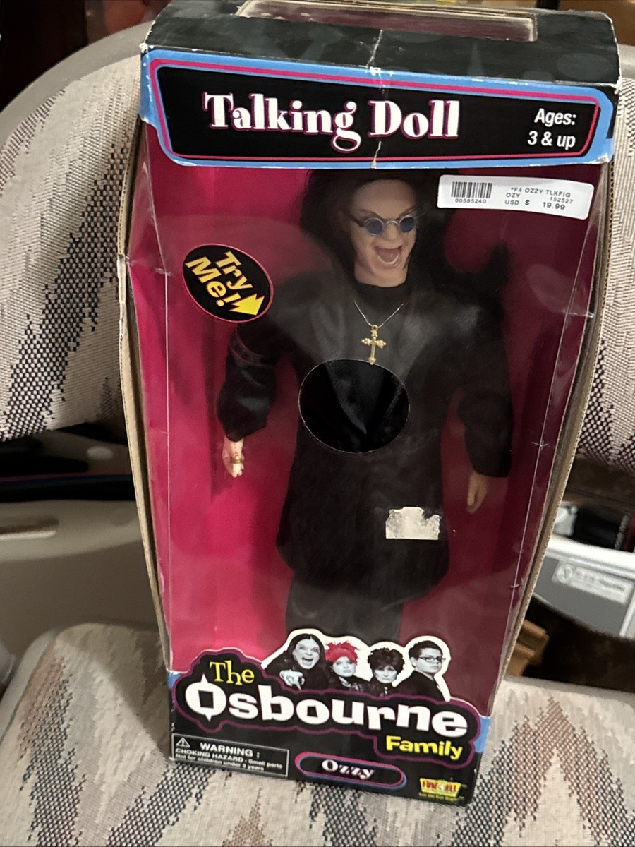 2002 The Osbourne Family 12 Inch Talking Doll Ozzy for sale online
