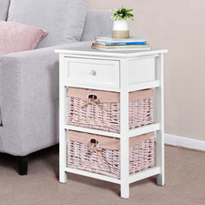 Darby Home Co Mcduffie 3 Drawer Nightstand For Sale Online Ebay