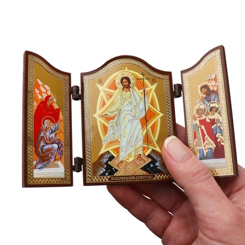 1457 Mutter von Immerwährenden Hilfe Ikone Страстная Всепомогающая Икона Altar - Picture 7 of 7