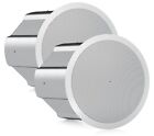 (2) Tannoy Cvs 801S 8" In-Ceiling Subwoofer Speaker for Installation Application