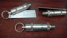 FC KINGSTON 112C SAFETY RELIEF VALVE 1/4 92 SCFM LOT OF 3