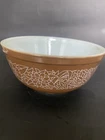 VTG Pyrex Nesting Mixing Bowl Brown Blue 403 2.5 L Woodland Dark Brown