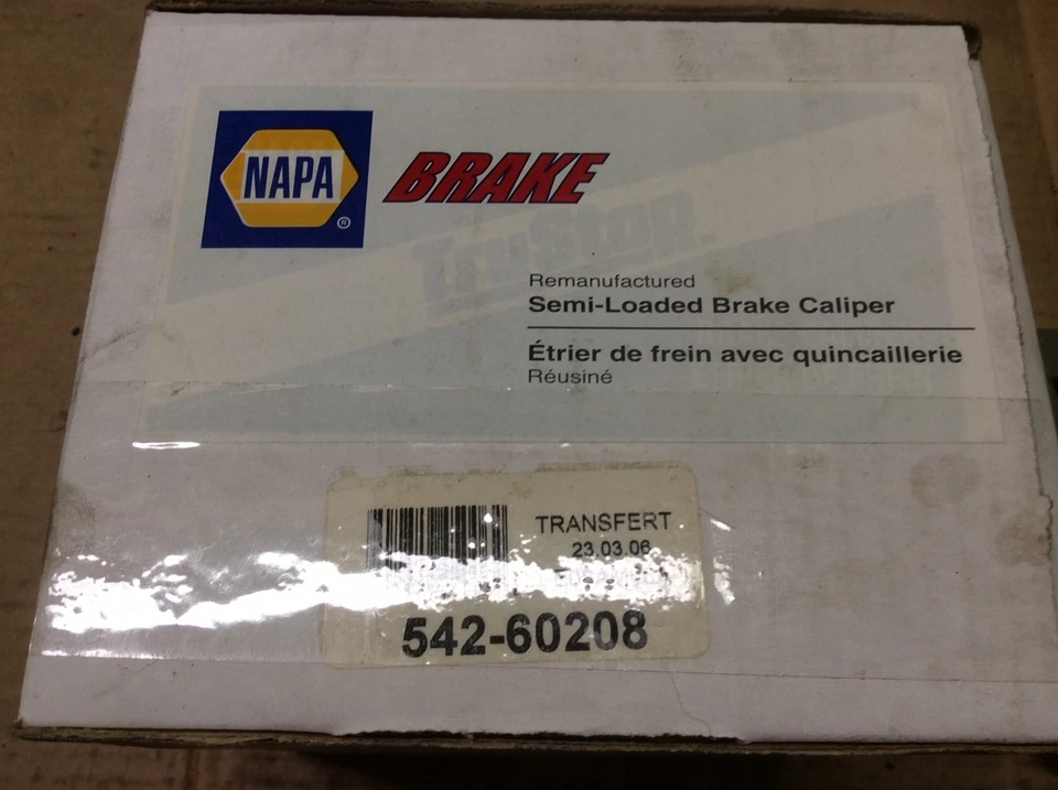 NAPA Remanufactured 542-60208 Disc Brake Caliper - Image 2 of 4