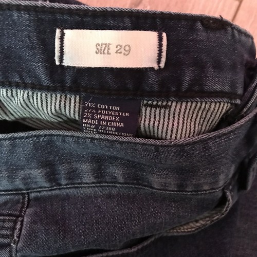 Madewell Skinny Jean Denim Blue Sz 29 - Picture 4 of 6