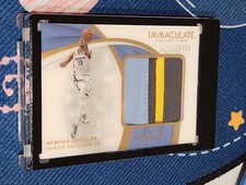2018-19 Panini Immaculate Massive Memorabilia /25 Jaren Jackson Jr Rookie RC