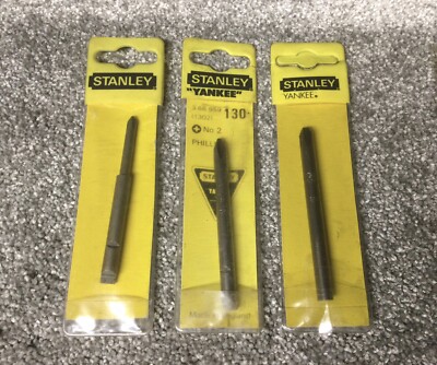 STANLEY YANKEE NO 130A Spiral Pump Ratchet Screwdriver In Original Box 3 Bits £24.60 - UK - Foto 2