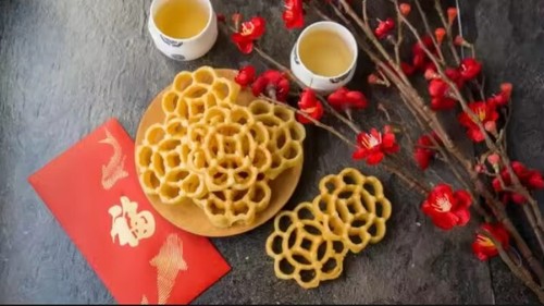 3 pcs Copper Kuih Loyang Mould XL 8cm for Tasty Homemade Treats Free Shipping - Picture 9 of 9