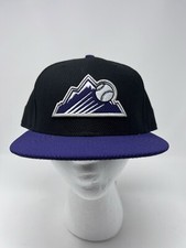 New Era 59Fifty Colorado Rockies Fitted Hat Size 7 Authentic On Field Alternate