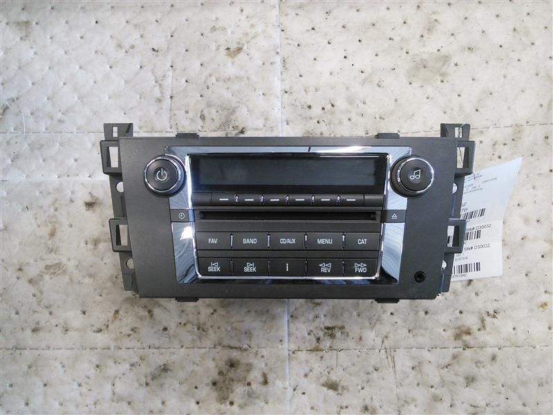 AM FM Radio CD DVD Navigation Opt U3R from 2007 Cadillac DTS 3751842