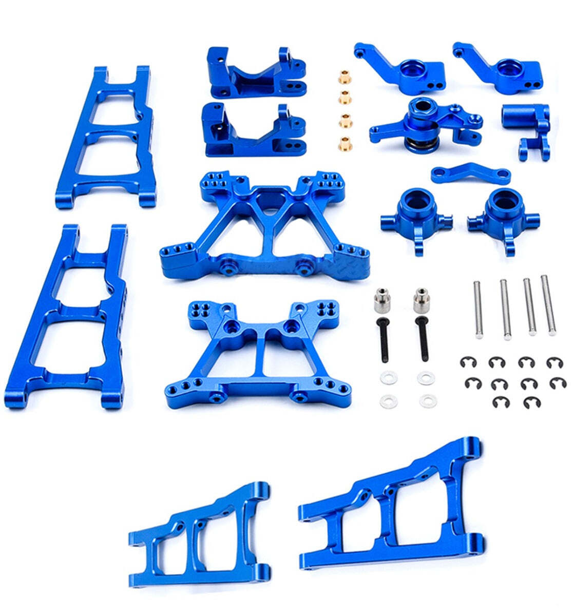 Powerhobby Aluminum Conservion Kit FOR Traxxas Slash 4X4 4WD Blue
