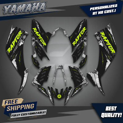 Yamaha Raptor 250 R  250 graphics stickers decals kit atv 250r  all year