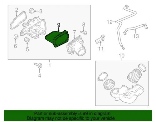 Подлинный воздушный фильтр в сборе элемент GM 2014-2019 Chevrolet Corvette 84032895 - Изображение 4 из 4