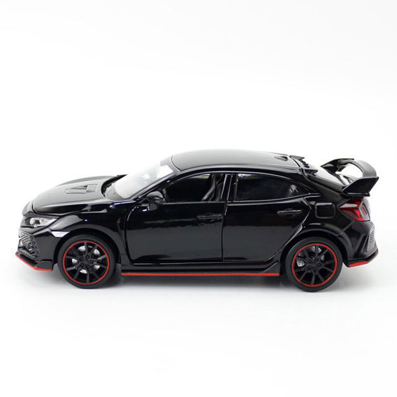 1:32 Honda Civic Type R Hot Hatch Model Car Alloy Diecast