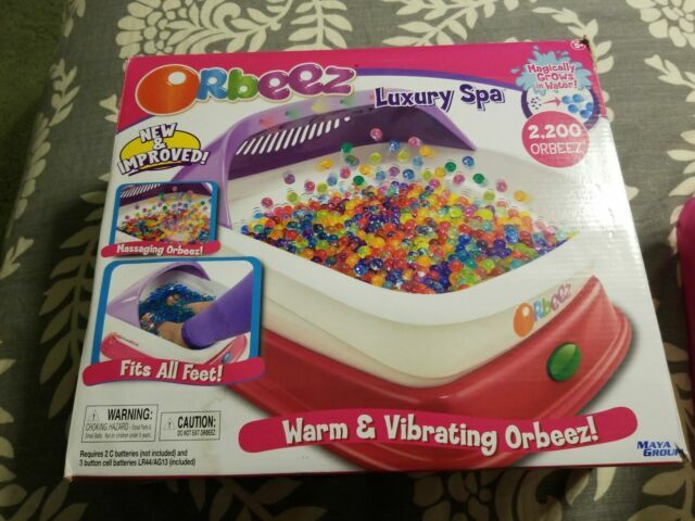 orbeez foot spa batteries