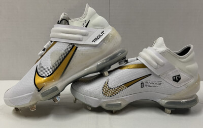 Nike Air Force Zoom Trout 7 Metal Baseball Cleats Gold Mens Size:9 (CI3134-106)