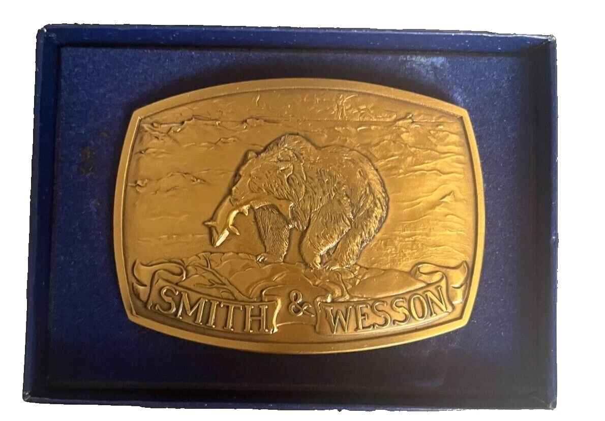 Smith & Wesson Prata Vintage Fivelas