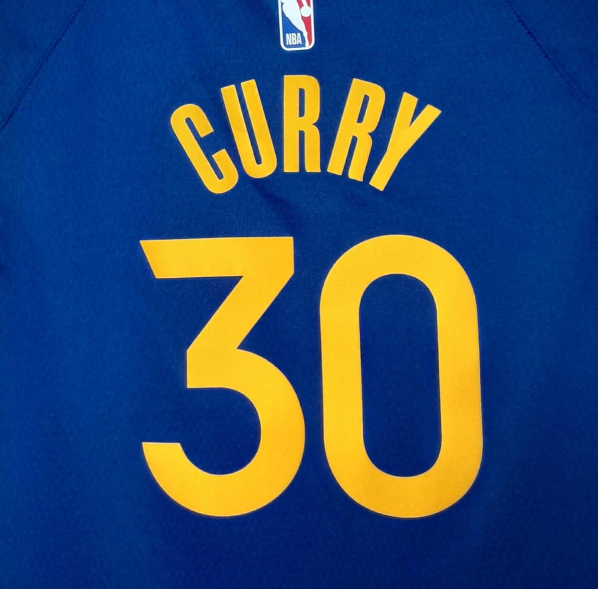 NIKE Golden State Warriors Stephen Curry #30 NBA Swingman Jersey