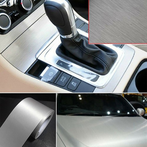 Steel Car Sticker Wrap Silver Decal Body Film Cover Protector Sheet