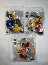 Lot Of 3 2023 Burger King SONIC The HEDGEHOG NEW SEALED